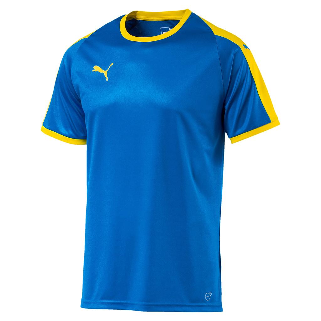 PUMA MAILLOT LIGA Manches Courtes BLEU/JNE 703417-16 Enfant